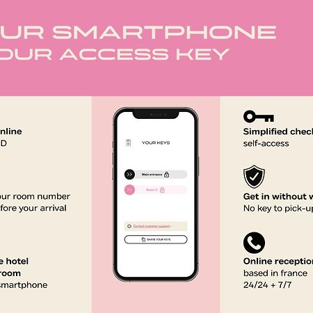 Hotel Corneille - Entree Autonome, Reception En Ligne - Encore Mieux Τουρ Εξωτερικό φωτογραφία